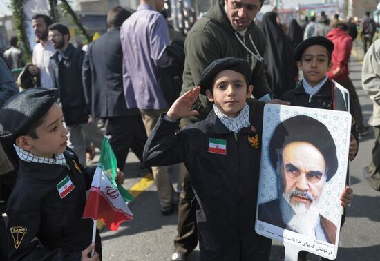В Иране празднуют годовщину исламской революции