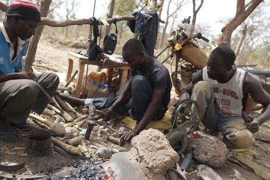 Добыча золота в Мали