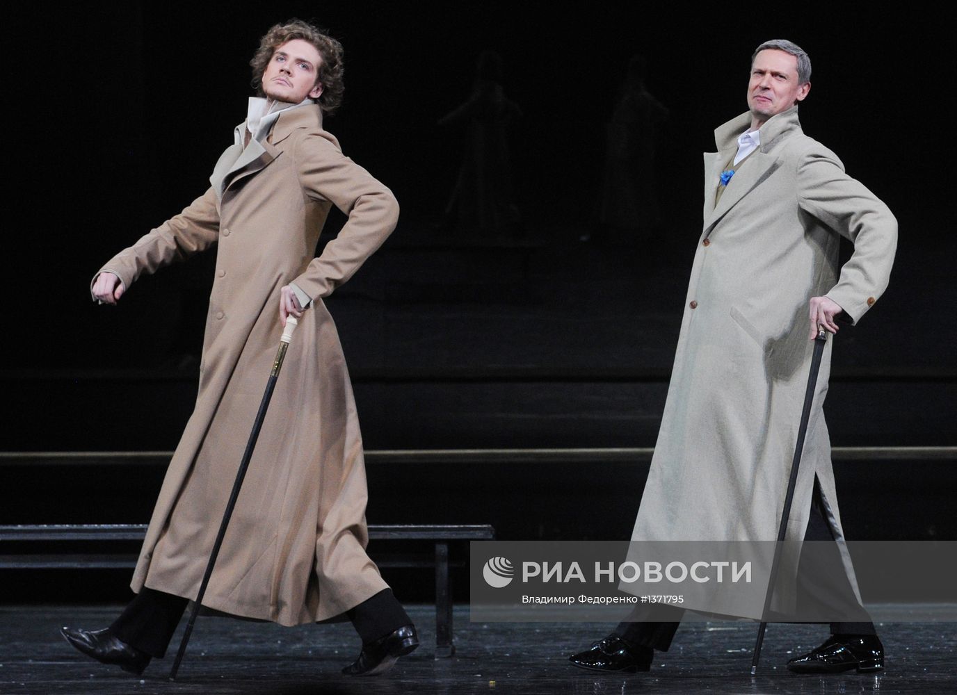 Прогон спектакля "Евгений Онегин" в Театре им. Вахтангова