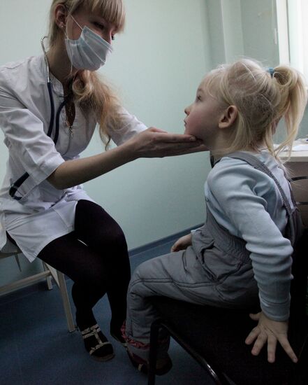 Работа детской поликлиники во Владивостоке