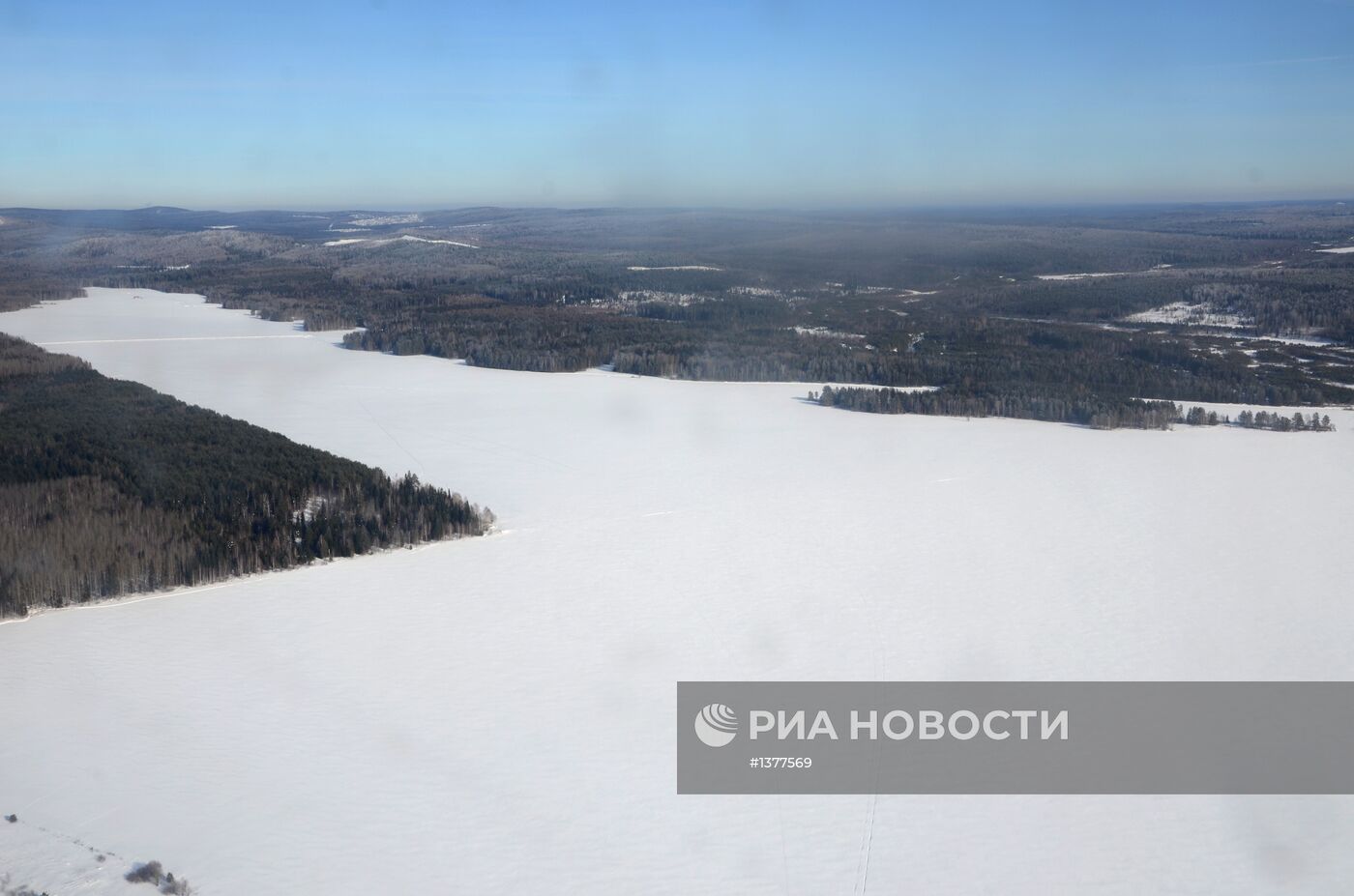 Поиск предположительных мест падения обломков метеорита на Урале