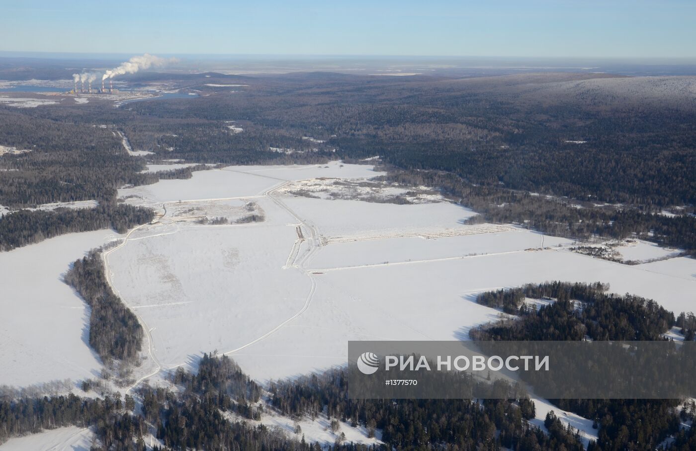 Поиск предположительных мест падения обломков метеорита на Урале