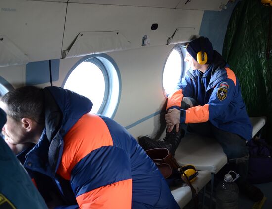 Поиск предположительных мест падения обломков метеорита на Урале