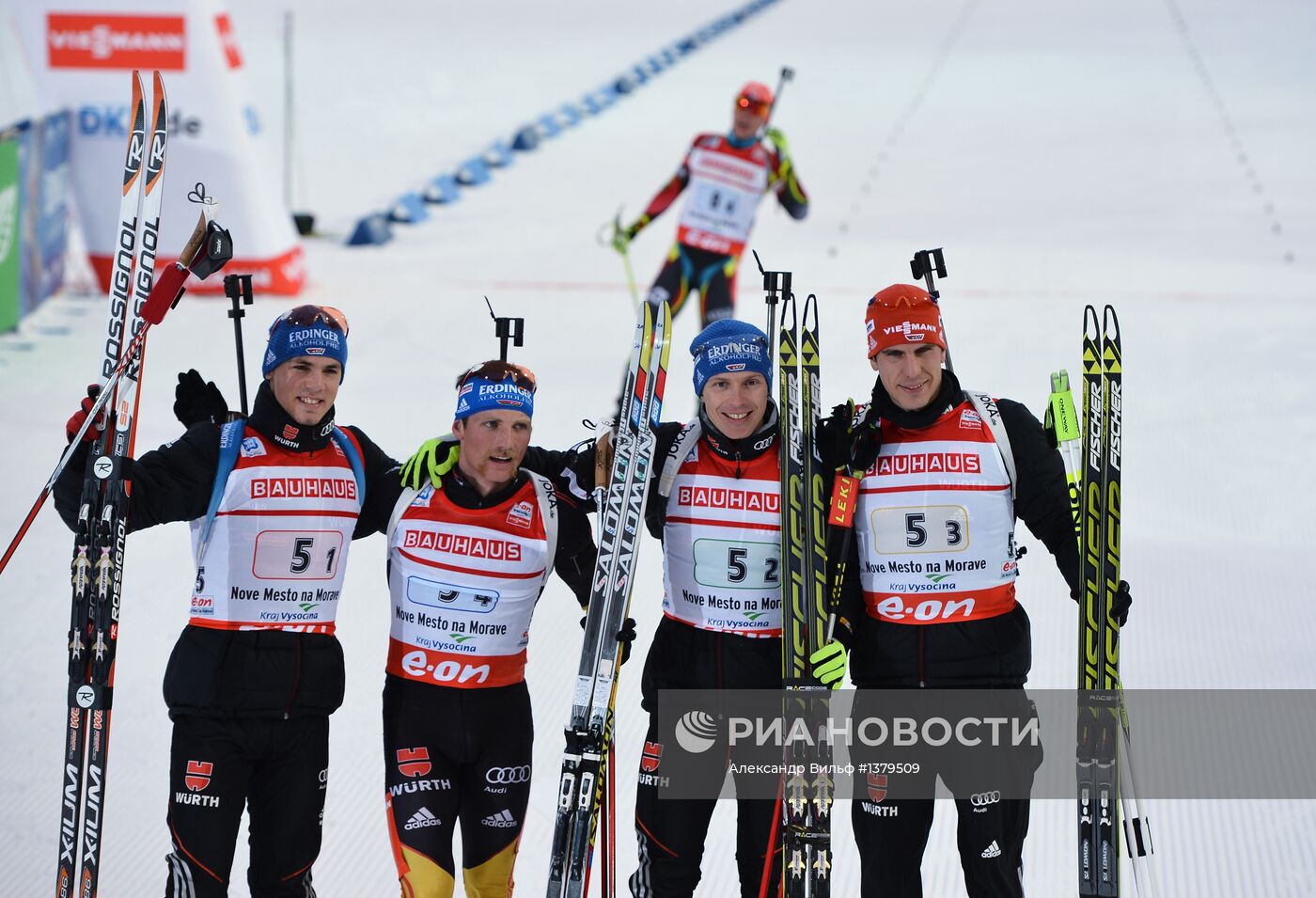 Биатлон. Чемпионат мира. Мужчины. Эстафета