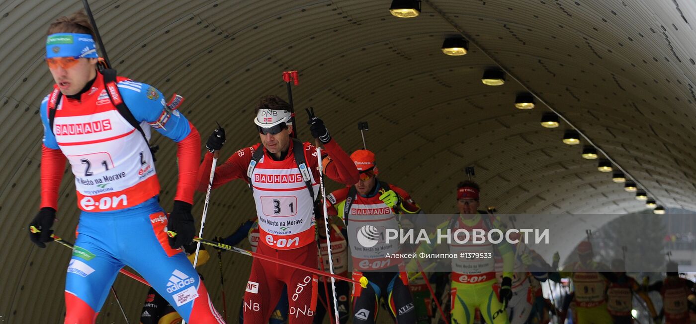 Биатлон. Чемпионат мира. Мужчины. Эстафета