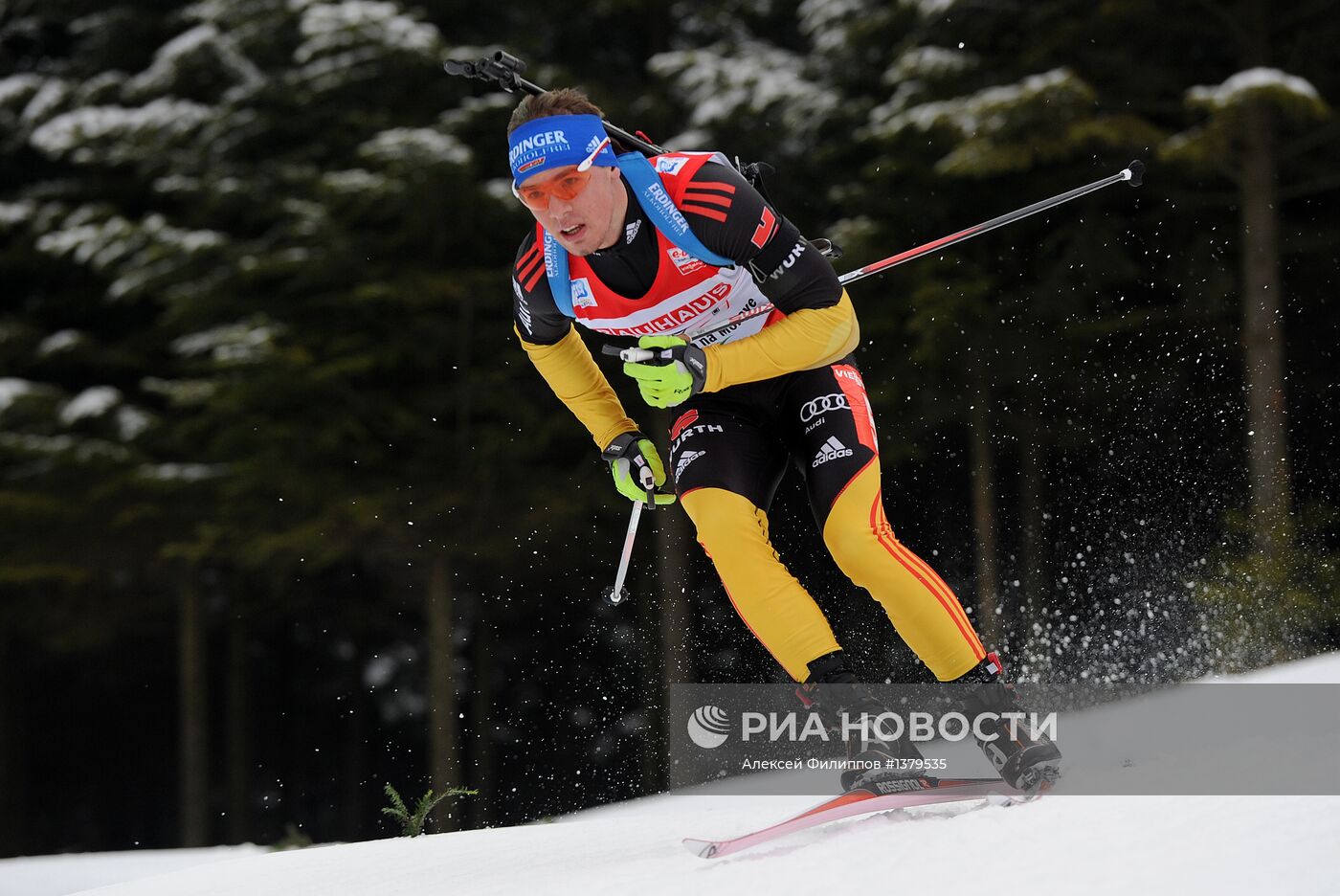 Биатлон. Чемпионат мира. Мужчины. Эстафета