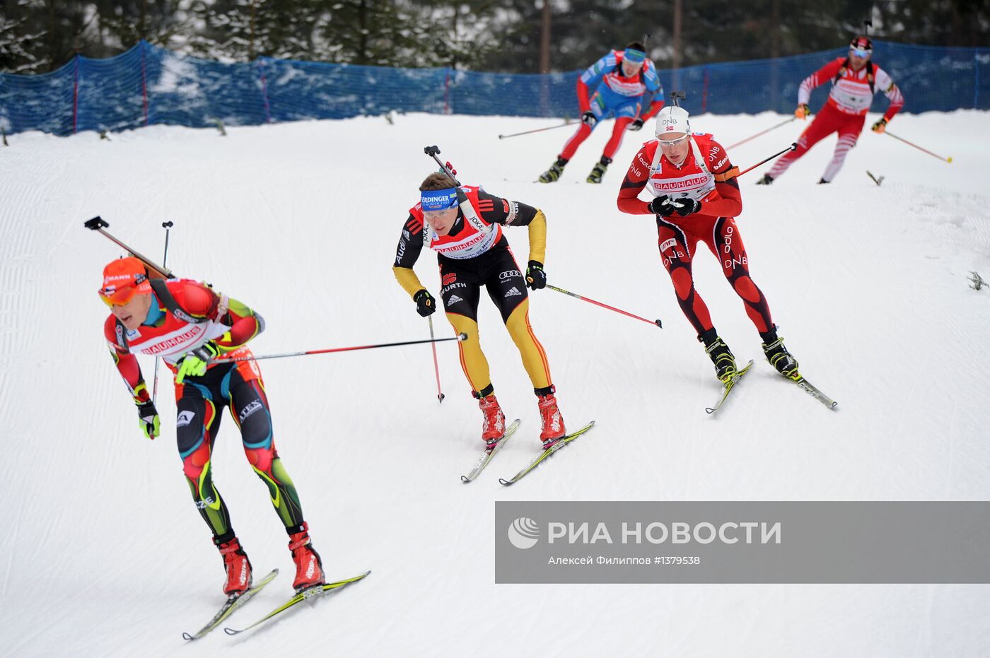 Биатлон. Чемпионат мира. Мужчины. Эстафета