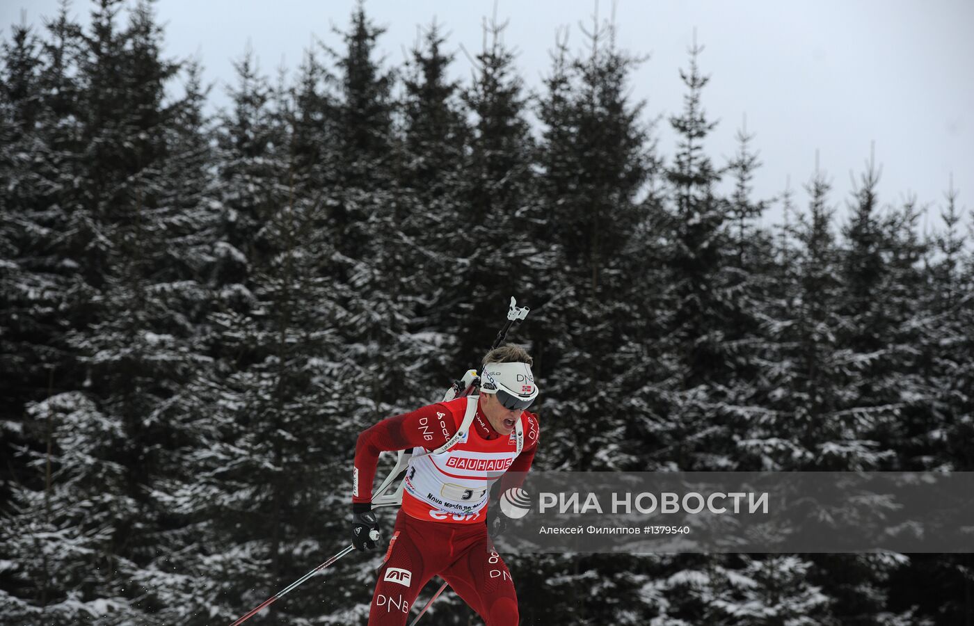 Биатлон. Чемпионат мира. Мужчины. Эстафета