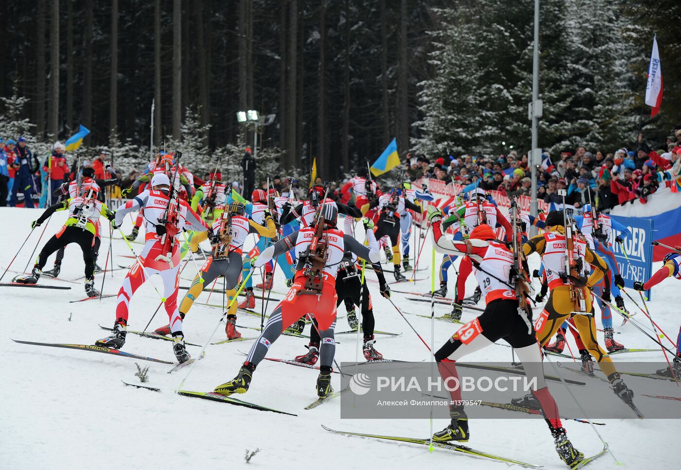 Биатлон. Чемпионат мира. Мужчины. Эстафета
