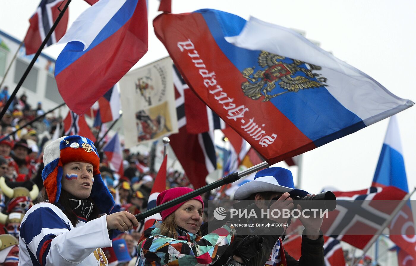 Биатлон. Чемпионат мира. Мужчины. Масс-старт
