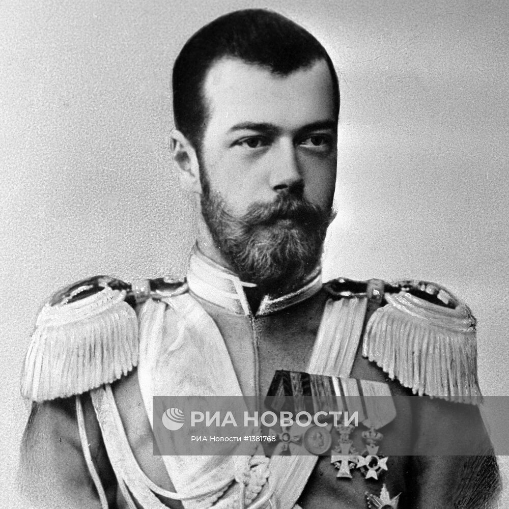 Репродукция фотографии "Император Николай II"