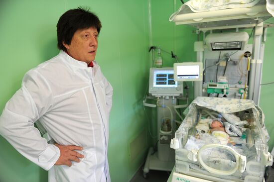 Работа неонатального отделения ГКБ № 1 в Челябинске