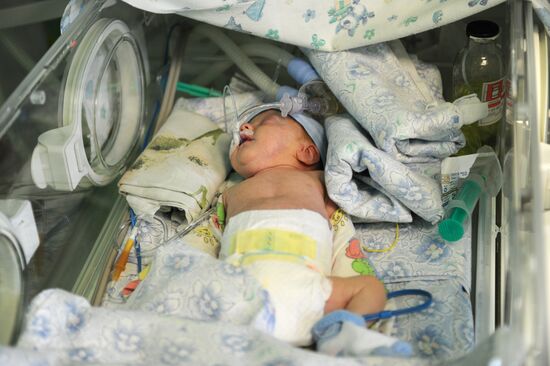 Работа неонатального отделения ГКБ № 1 в Челябинске