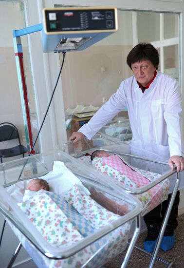 Работа неонатального отделения ГКБ № 1 в Челябинске