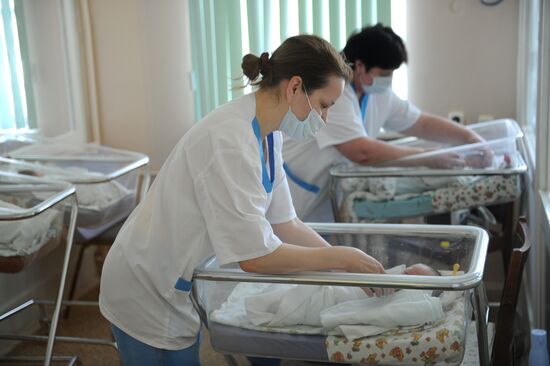 Работа неонатального отделения ГКБ № 1 в Челябинске