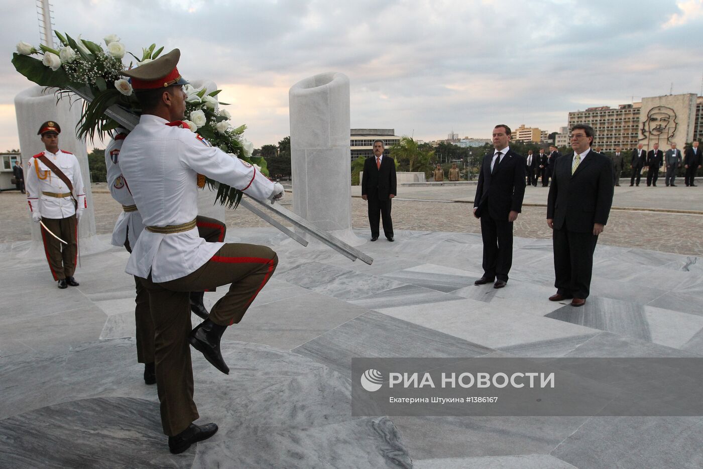 Рабочий визит Д.Медведева на Кубу