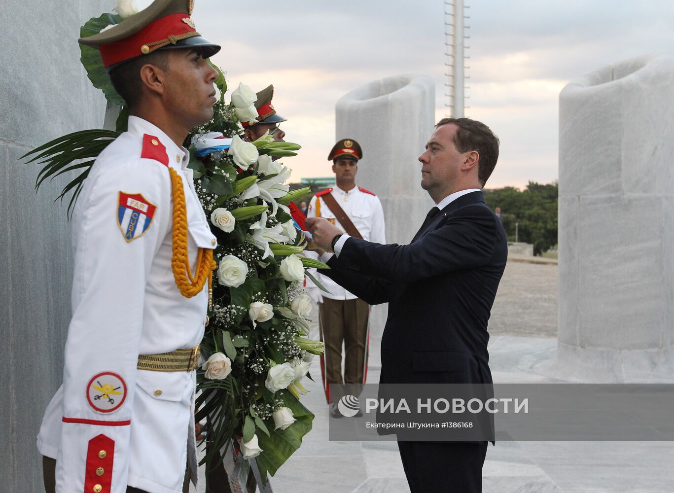 Рабочий визит Д.Медведева на Кубу