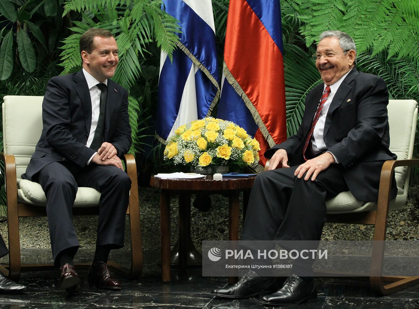 Рабочий визит Д.Медведева на Кубу