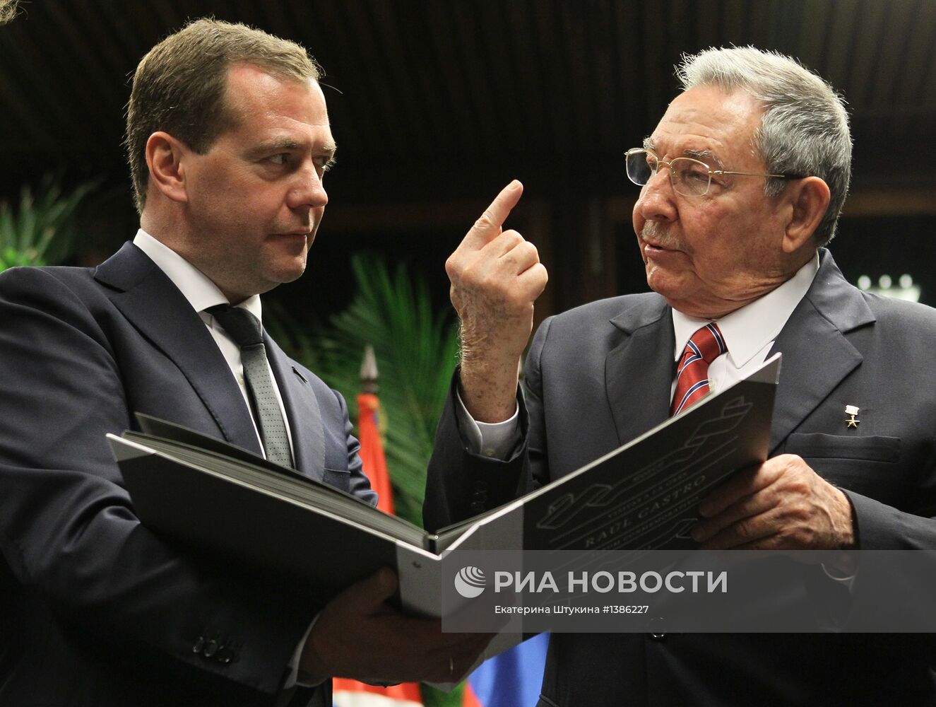 Рабочий визит Д.Медведева на Кубу