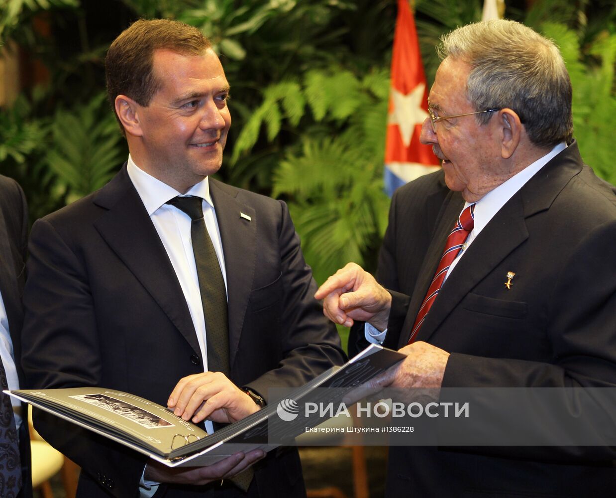 Рабочий визит Д.Медведева на Кубу