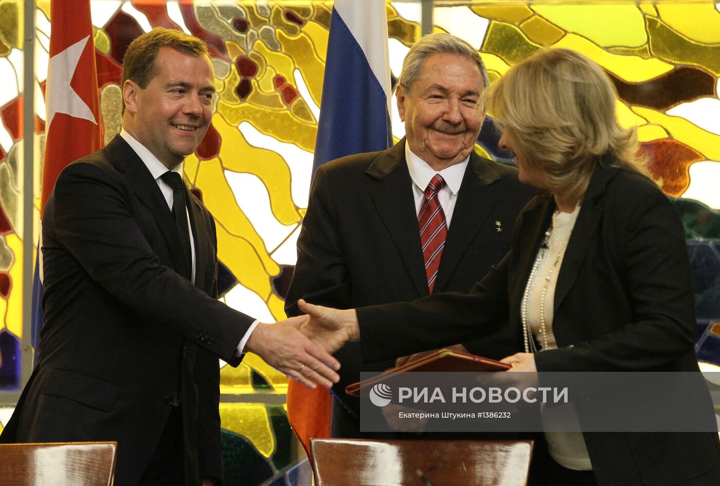 Рабочий визит Д.Медведева на Кубу