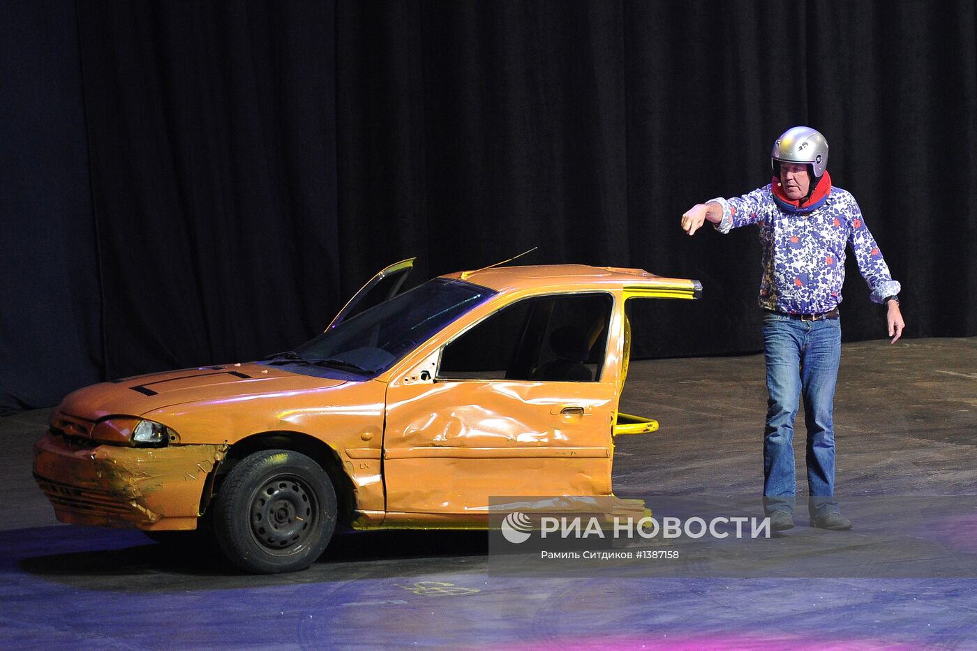 Автомобильное шоу Top Gear в Москве