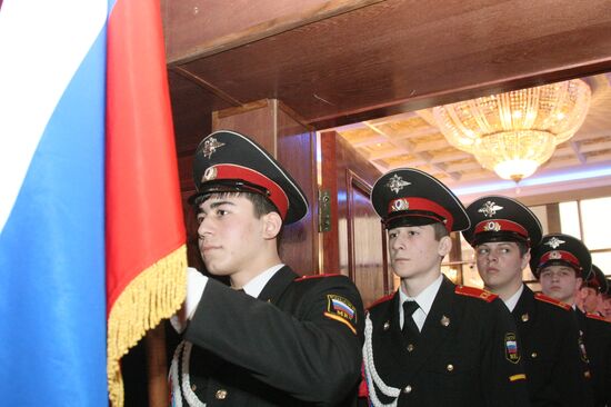 Празднование 23 февраля в Грозном
