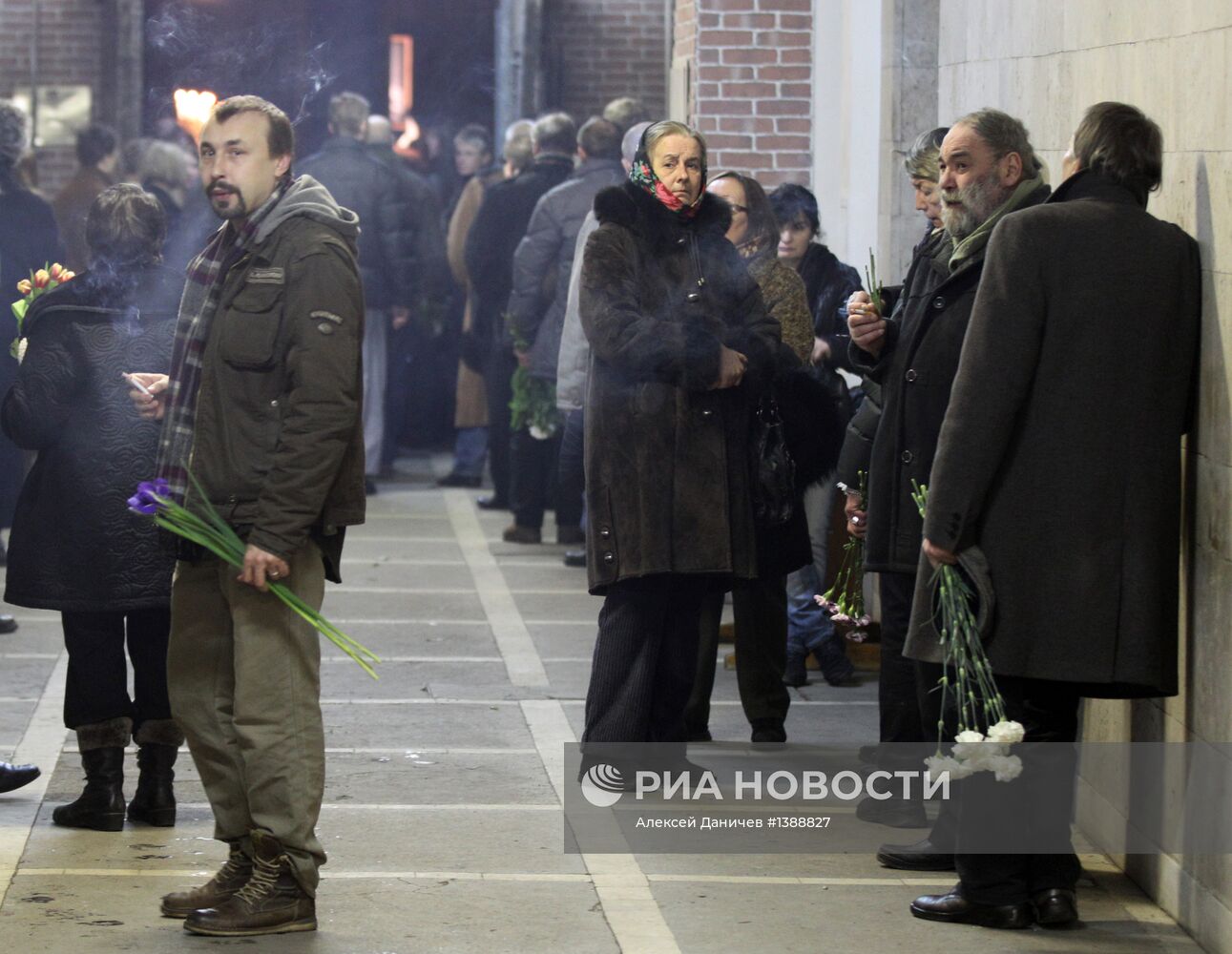 Прощание с режиссером Алексеем Германом