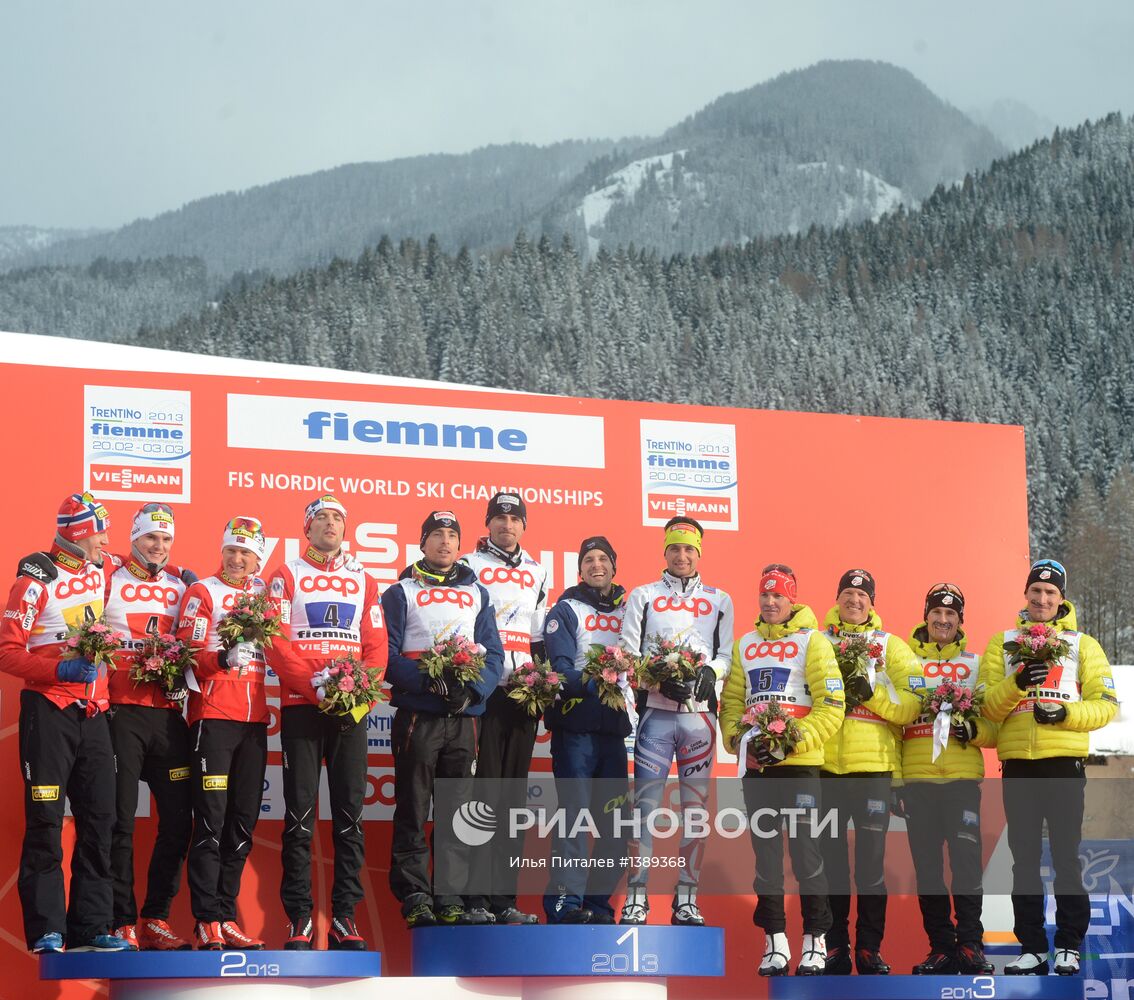 Лыжное двоеборье. Чемпионат мира. Командные соревнования