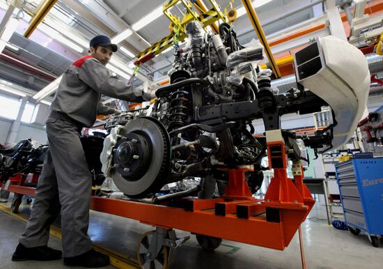 Производство Toyota Land Cruiser Prado на заводе "Соллерс"