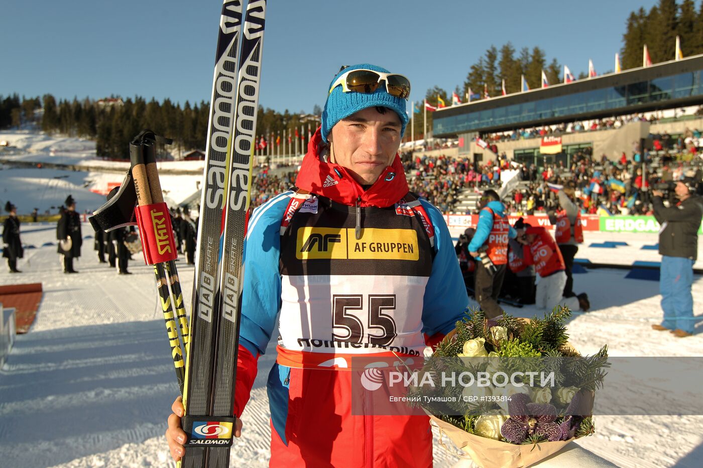 Биатлон. VII этап Кубка мира. Мужчины. Спринт