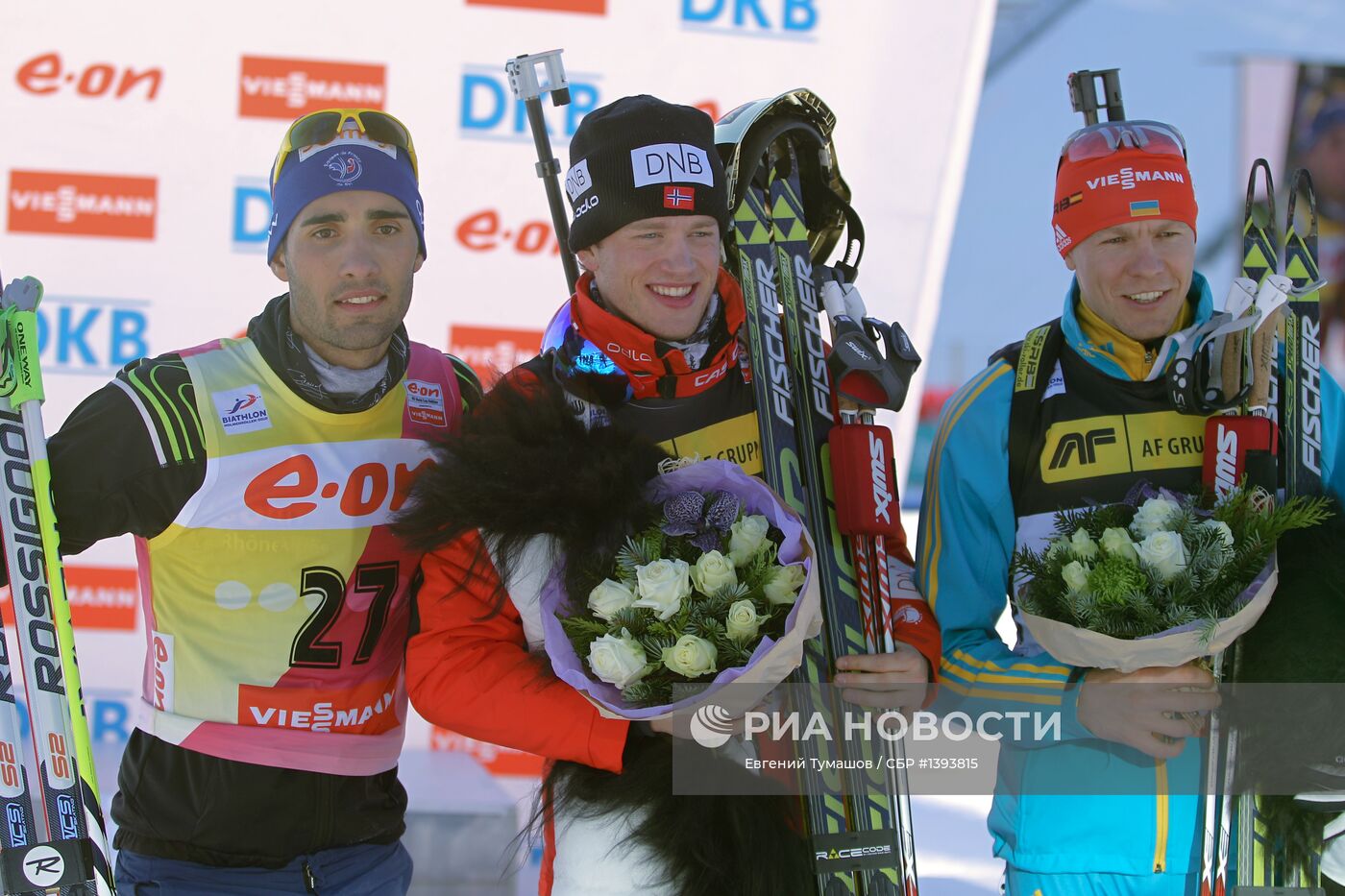 Биатлон. VII этап Кубка мира. Мужчины. Спринт