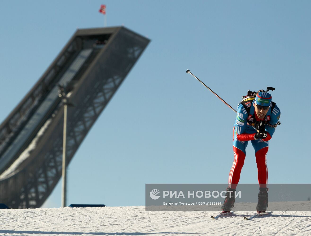 Биатлон. VII этап Кубка мира. Мужчины. Спринт