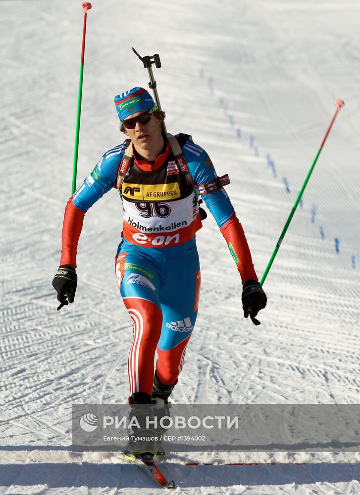 Биатлон. VII этап Кубка мира. Мужчины. Спринт