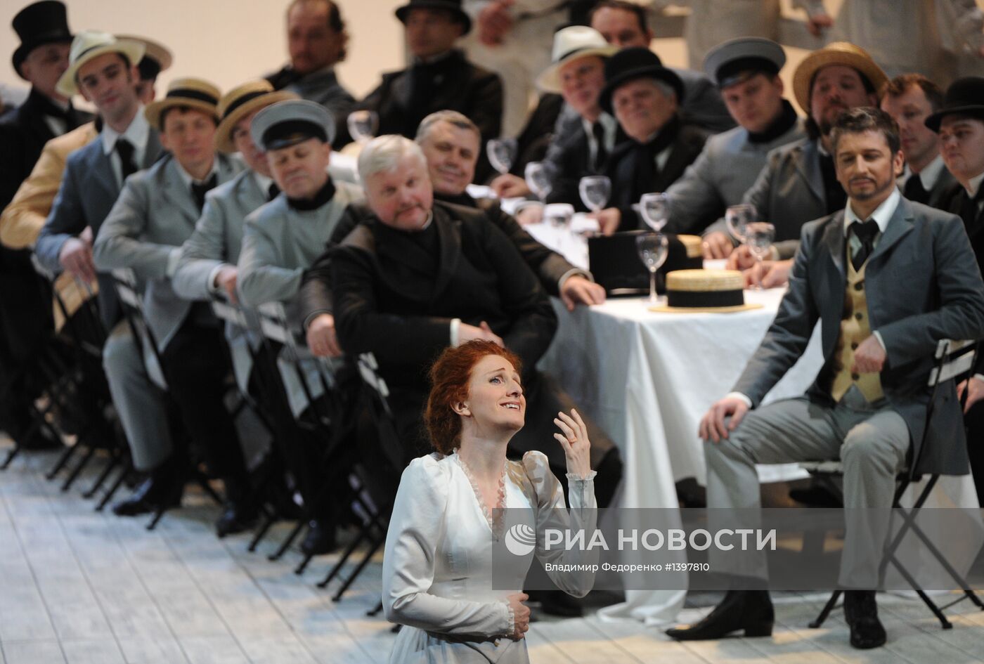 Прогон оперы "Сомнамбула" в Большом театре