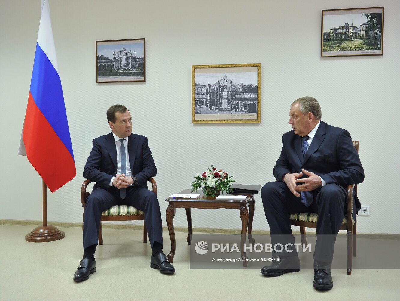 Рабочая поездка Д.Медведева в СЗФО