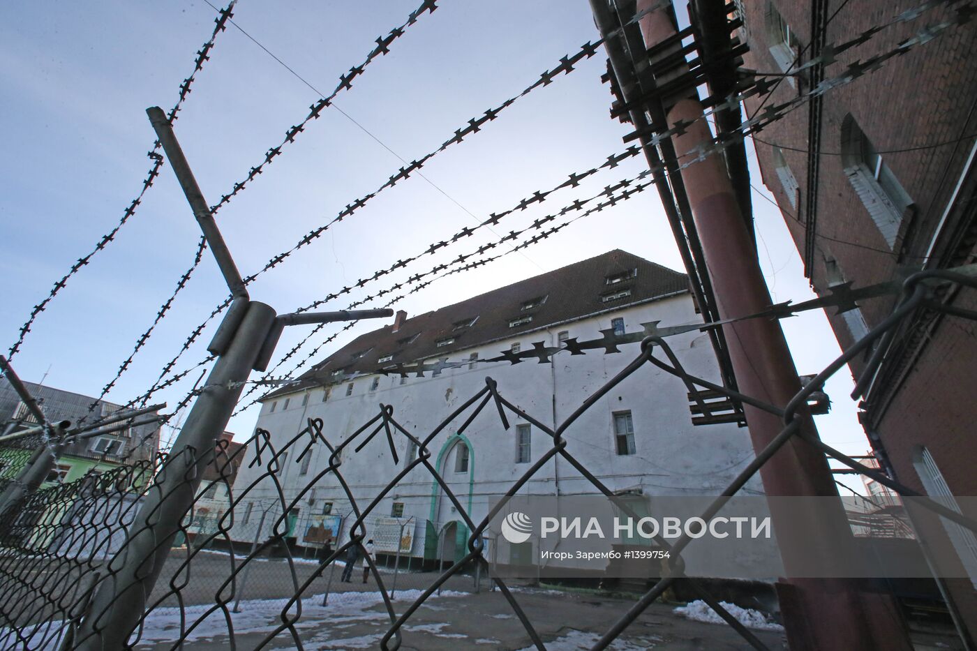 Тюрьма в замке Тапиау в Калининградской области