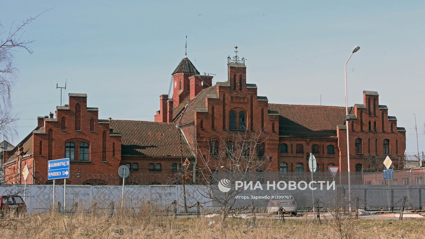 Тюрьма в замке Тапиау в Калининградской области | РИА Новости Медиабанк