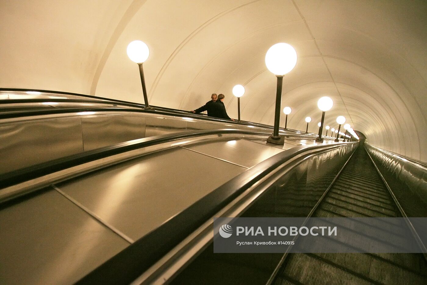 Эскалатор станции метро "Таганская"