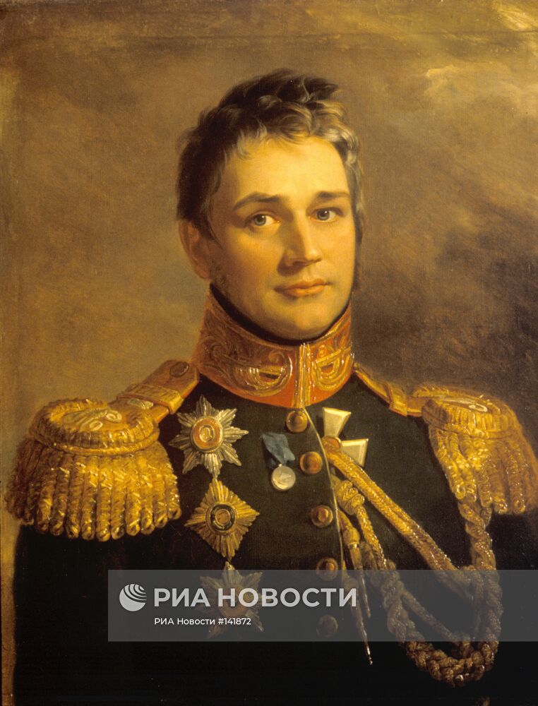Репродукция портрета графа Михаила Семеновича Воронцова