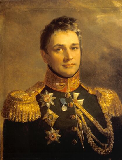 Репродукция портрета графа Михаила Семеновича Воронцова