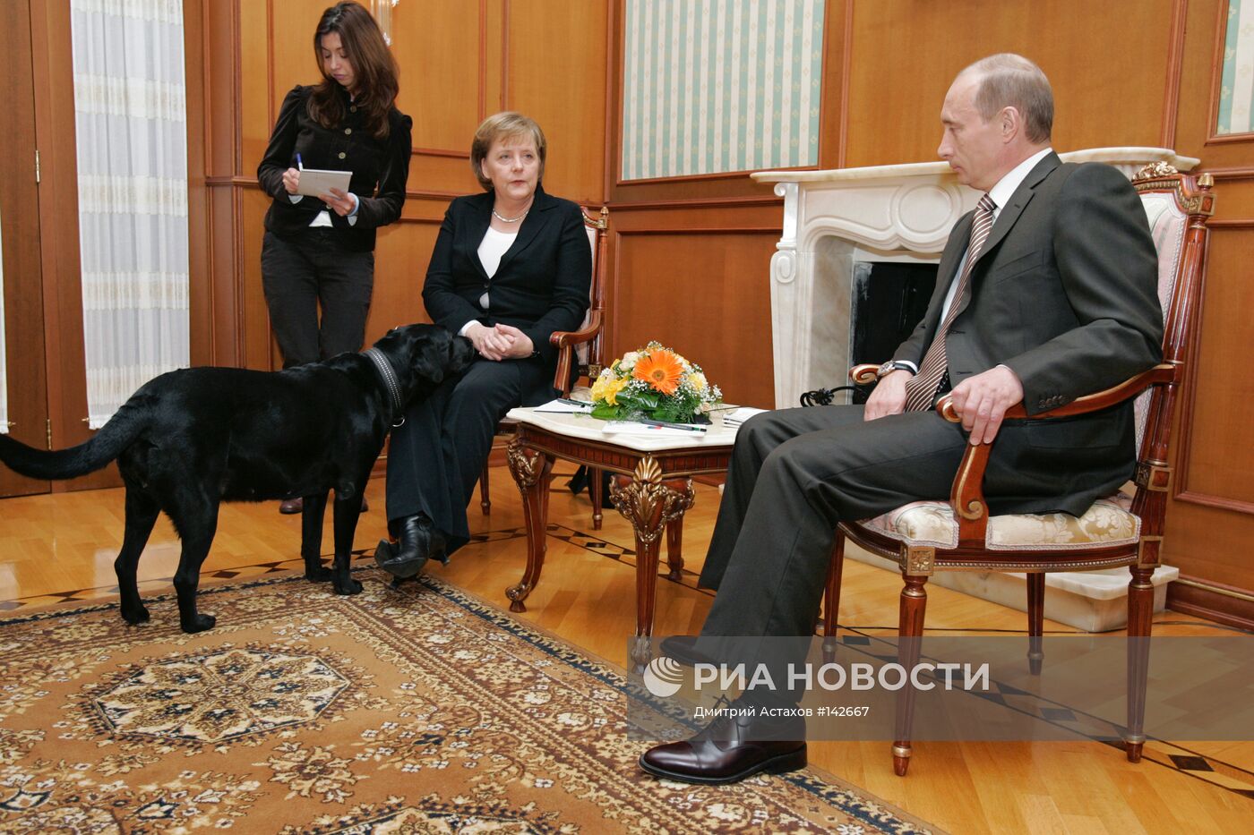 Ангела Меркель, Владимир Путин