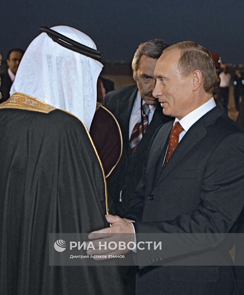 В.ПУТИН САУДОВСКАЯ АРАВИЯ