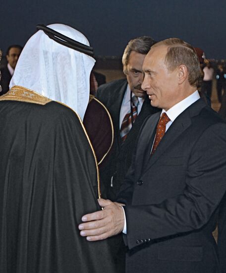 В.ПУТИН САУДОВСКАЯ АРАВИЯ