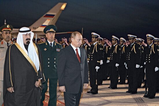 В.ПУТИН САУДОВСКАЯ АРАВИЯ