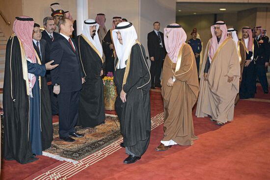 В.ПУТИН САУДОВСКАЯ АРАВИЯ