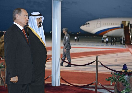 В.ПУТИН САУДОВСКАЯ АРАВИЯ