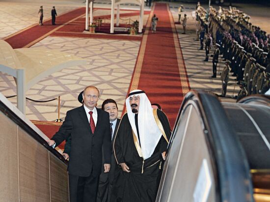 В.ПУТИН САУДОВСКАЯ АРАВИЯ