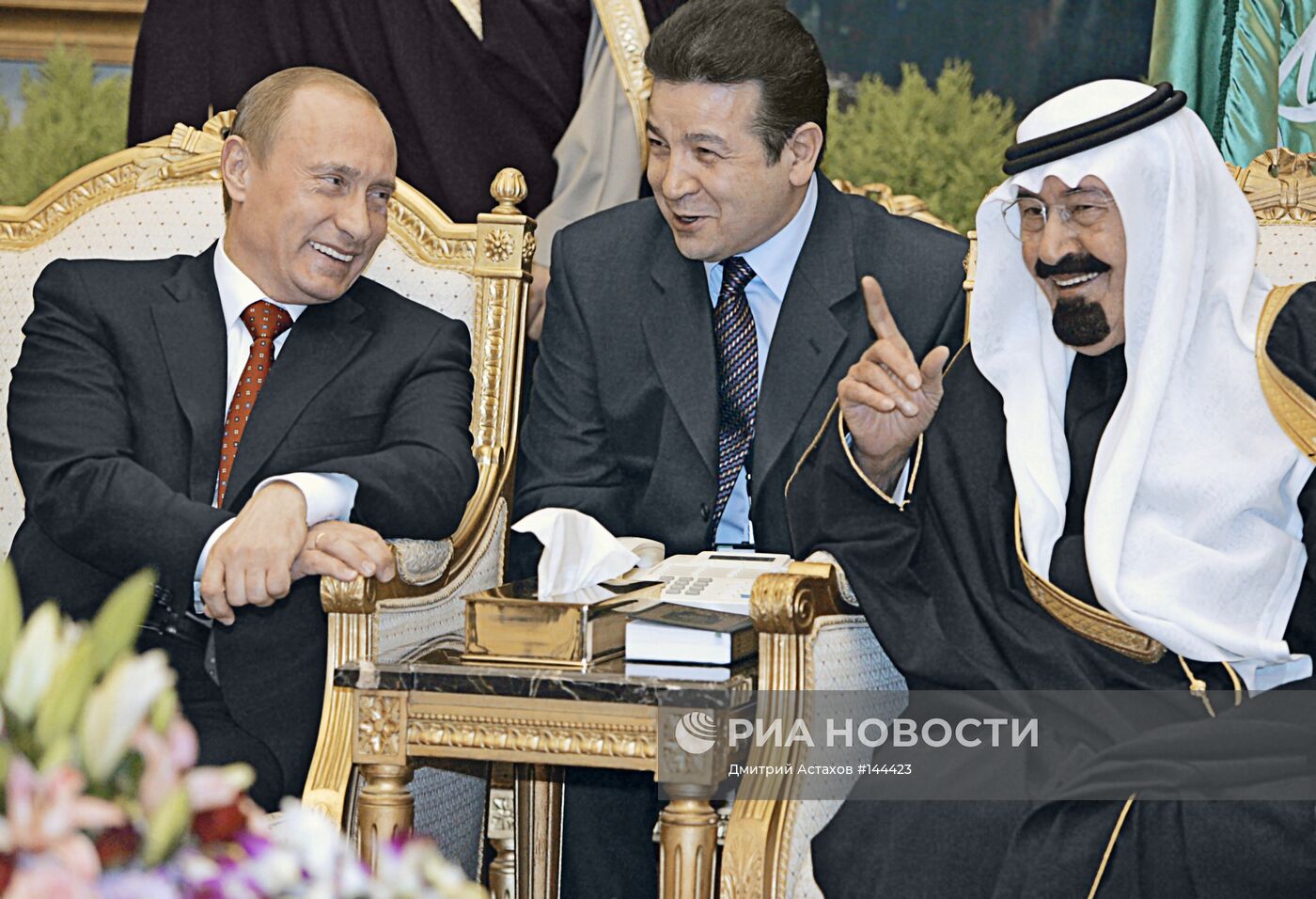 В.ПУТИН САУДОВСКАЯ АРАВИЯ