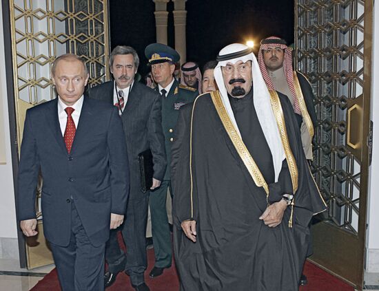 В.ПУТИН САУДОВСКАЯ АРАВИЯ